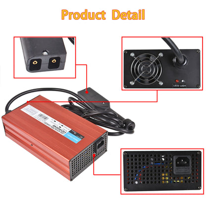 ALL-CARB Battery Charger 36Volt 18Amp with D style plug Replacement for EZGO TXT, TXTE, TXT PDS, Freedom TXT, Shuttle Golf Carts