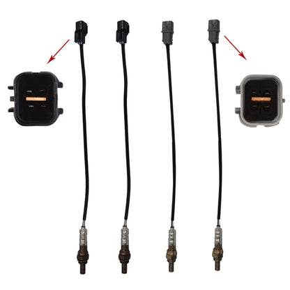 ALL-CARB 4Pcs Air Fuel Ratio Sensor Replacement for 1997-2004 Mitsubishi Montero Sport 3.0L V6 234-4633 13801 SG1225