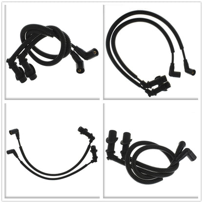 ALL-CARB Ignition Coil Spark Plug Wire Replacement for Polaris Sportsman Ranger RZR 700 800 4012439 4011365 4010909