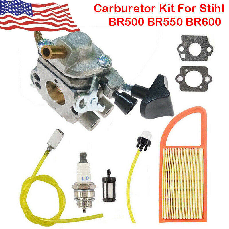 ALL-CARB C1Q-S183 Carburetor Kit Replacement for Stihl BR500 BR550 BR600 Backpack Blower 4282-120-0603