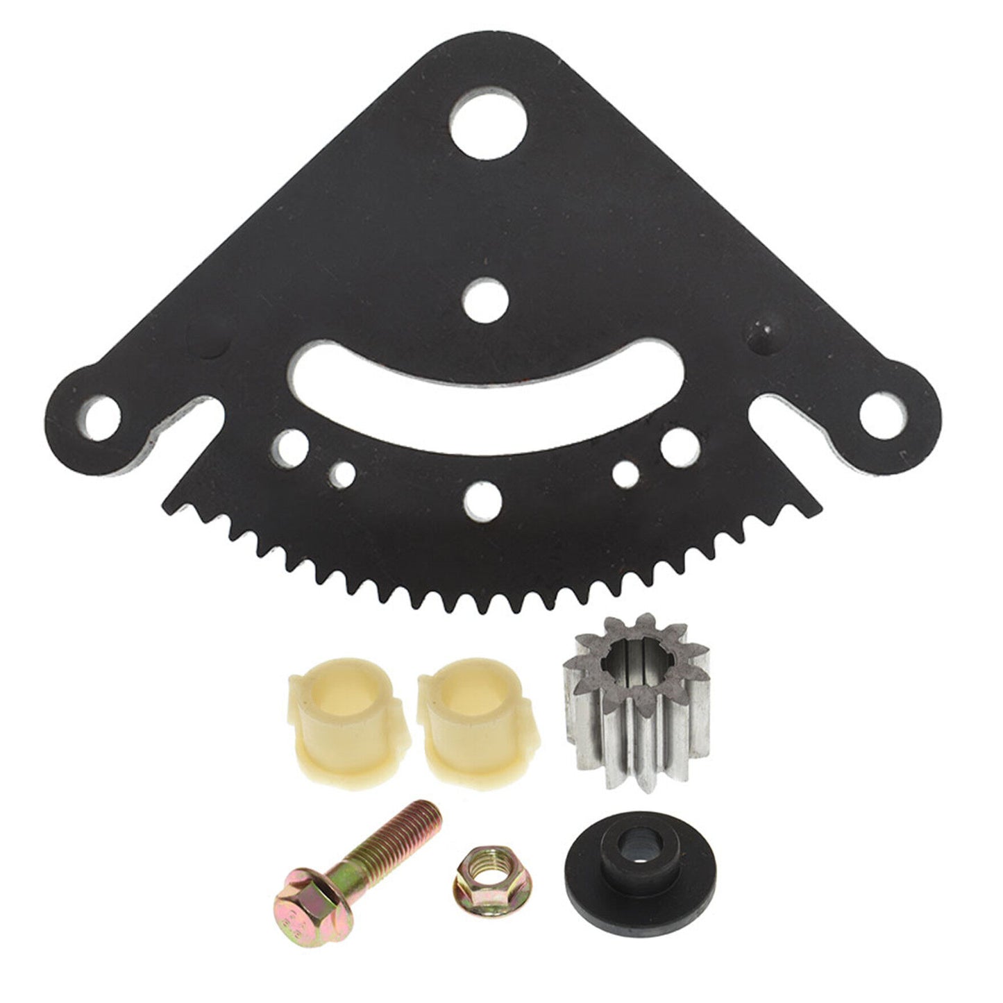 ALL-CARB LA165 LA175 Steering Sector & Pinion Gear with Bushings Replacement for John Deere LA150 LA155