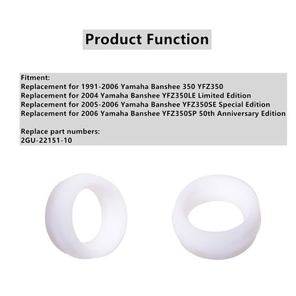 ALL-CARB Chain Roller Swing Arm Guide Guard Seal Replacement for Yamaha Blaster Banshee YFZ350 YFS200 1987-2006 2GU-22151-10-00
