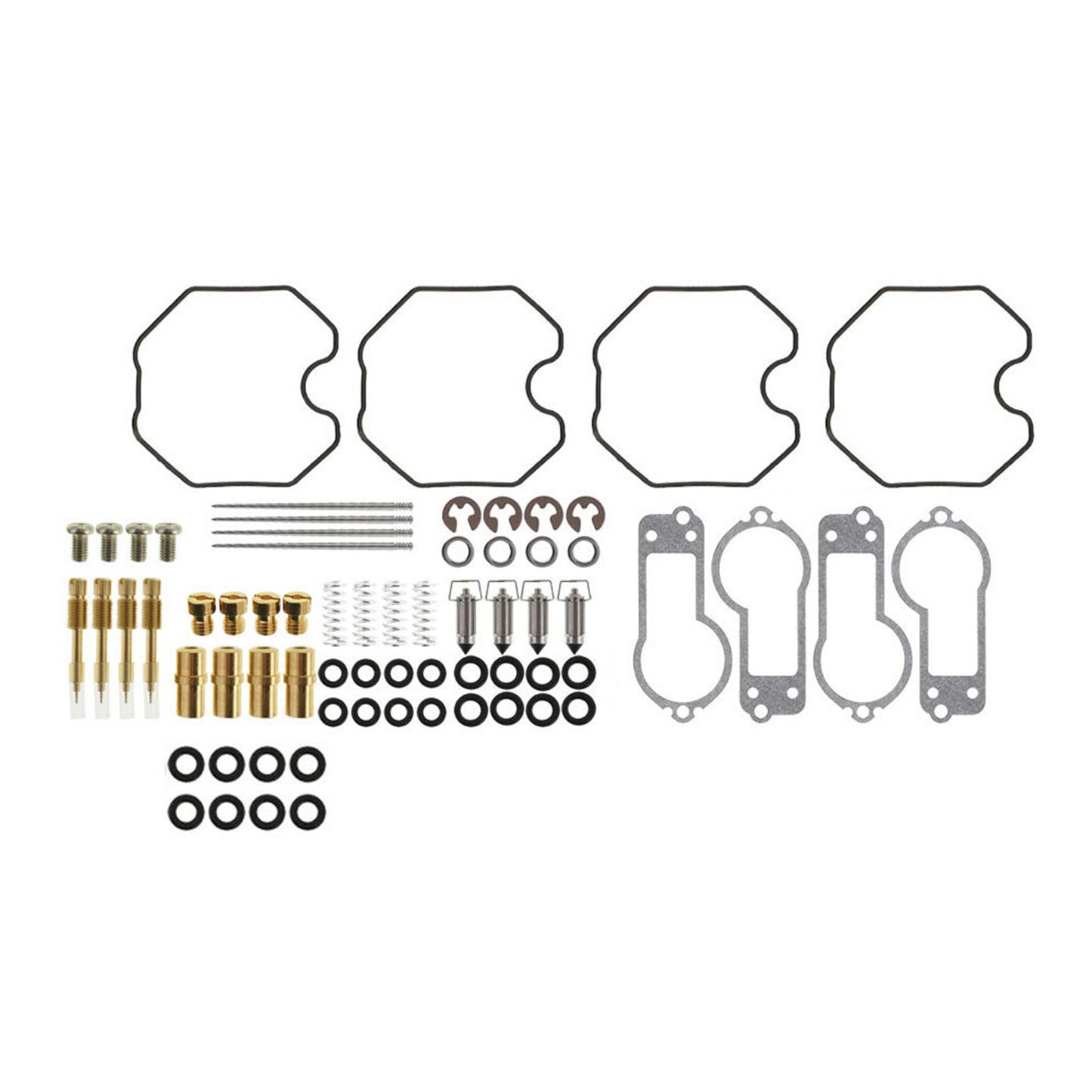 4 Pcs Carburetor Carb Rebuild Repair Kits Fit for 1977 1978 Honda CB750F / 1978 CB750K