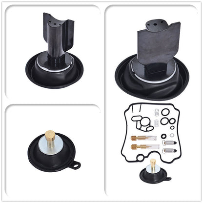 ALL-CARB 2-Pack Carburetor Membrane Diaphragm Vacuum Repair Kit Replacement for Yamaha TDM850 1992-1993 / XTZ750 1989-1997