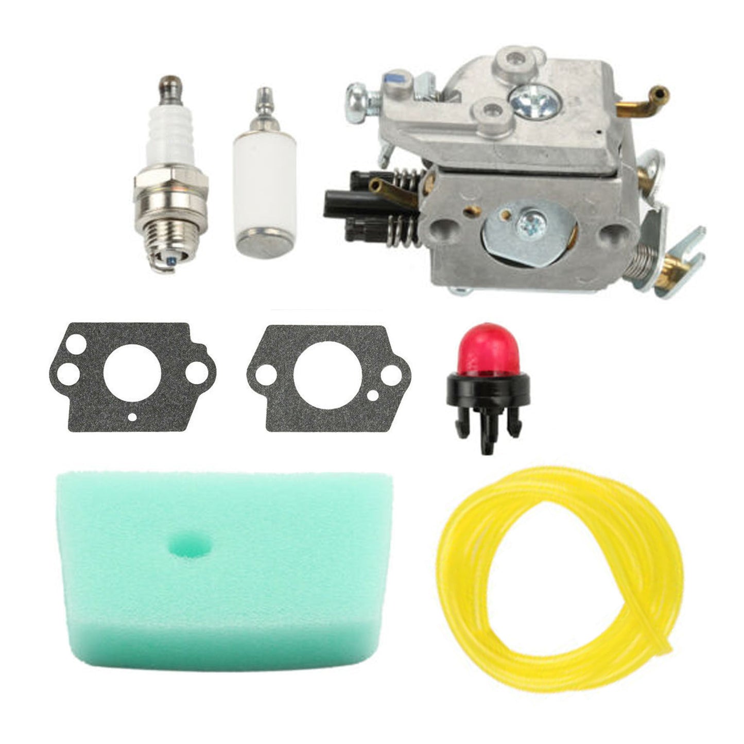 ALL-CARB C1Q-EL24 Carburetor with Repair Kit Replacement for 123L 223L 322C 322L 322R 323C 323L 323LD 325L 326L 326LX 326LS Trimmer Weed Eater Parts 503283401 588171156