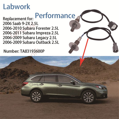 ALL-CARB 2Pcs Air Fuel Ratio Sensor Replacement for Subaru Forester Impreza Legacy Outback Saab 9-2X 2.5L