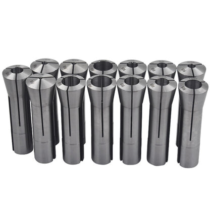 ALL-CARB 13Pcs R8 Collet Set 1/8 - 7/8 Inch Fit for Machining Turning