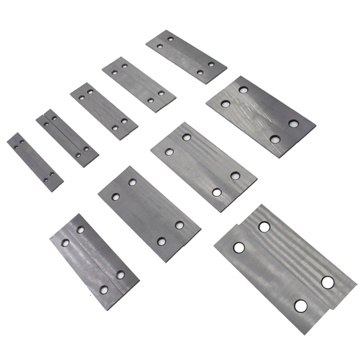 ALL-CARB 10 Pairs 1/8 X 6 Steel Precision Thin Parallel Set Parallelism .0002 Fit for Milling Work and Other Projects