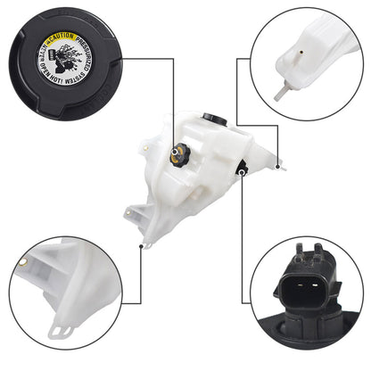 ALL-CARB Coolant Reservoir with Sensor 603-5203 Replacement for 2009-2017 Freightliner Cascadia 2010-2015 Freightliner Columbia
