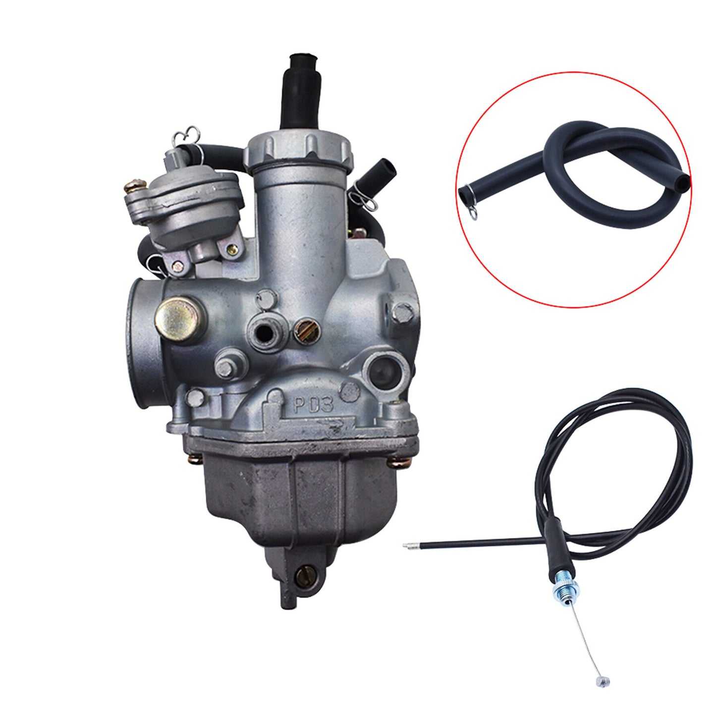 ALL-CARB Carburetor Replacement for Honda Recon 250 TRX250 2x4 1997-2001 / Recon 250 TRX250TE TRX250TM 2x4 ES 2002-2019 16100-HM8-B61 Carb