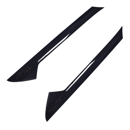 ALL-CARB Front Left and Right Side Windshield Outer Trim Molding Black Replacement for Explorer 2011-2019 BB5Z-7803145-AA BB5Z-7803137-AB BB5Z-7803146-AA BB5Z-7803138-AB