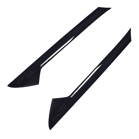 ALL-CARB Front Left and Right Side Windshield Outer Trim Molding Black Replacement for Explorer 2011-2019 BB5Z-7803145-AA BB5Z-7803137-AB BB5Z-7803146-AA BB5Z-7803138-AB