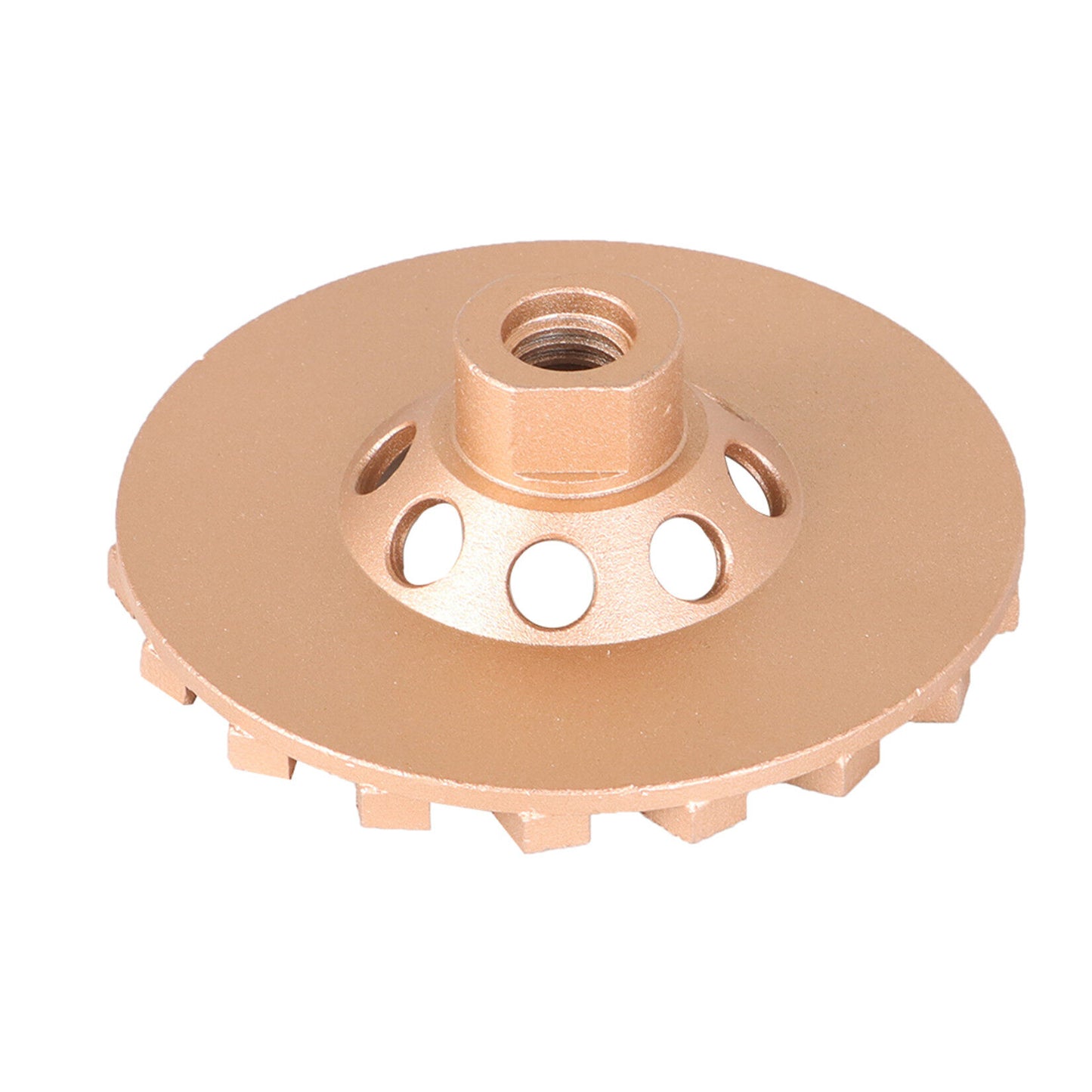 ALL-CARB 4-1/2 Inch 18 Turbo Segments 5/8 Inch -11 Arbor Grinding Wheels Diamond Cup Grinding Wheels Fit for Concrete and Masonry Available