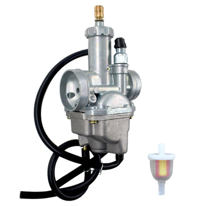 Carburetor Carb with Inline Fuel Filter Fit for 2003-2011 Kawasaki Bayou 250 KLF250A