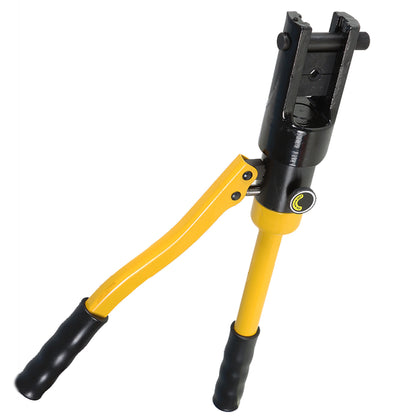 ALL-CARB 11 Ton Hydraulic Crimping Tool with 10 Dies Hydraulic Wire Battery Cable Lug Terminal Crimper Crimping Tool Set Fit for 1/16 to 1/4 Inch Cable Fitting