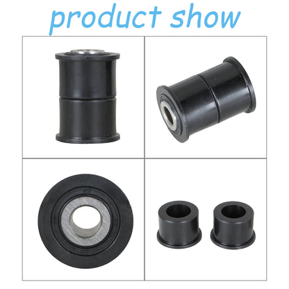 ALL-CARB Front Upper & Lower Shock Absorber Bushing Kit Replacement for Honda Fourtrax TRX200 Rancher TRX420 Rincon TRX650