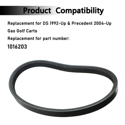 ALL-CARB Clutch Drive Belt Club Car Replacement for DS 1992-Up Precedent 2004-Up Golf Cart 1016203