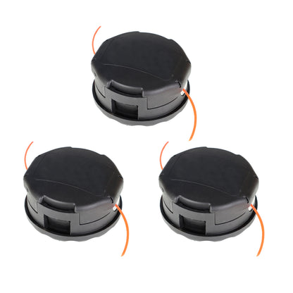 ALL-CARB 3 Pack String Trimmer Head Replacement for Shiandaiwa T195S T220 T222 Replacement for Echo SRM225 SRM210 SRM2100 SRM225 SRM200