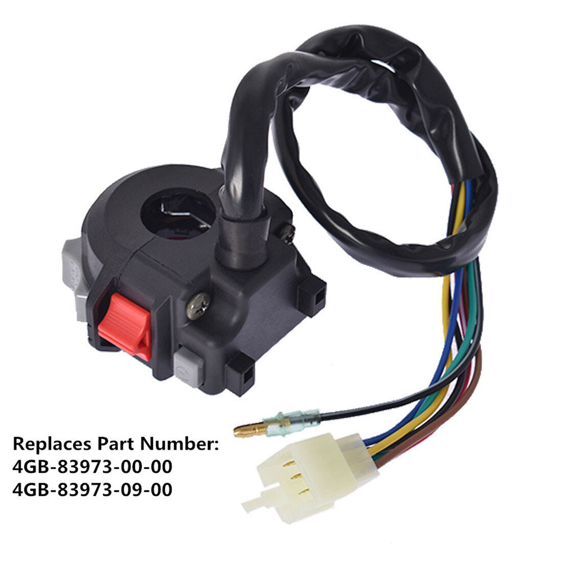ALL-CARB Headlight Switch On Off Run Start Stop Replacement for Yamaha Warrior Kodiak Big Bear 350 400 600 4GB-83973-00-00 4GB-83973-09-00