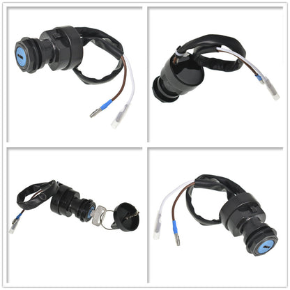 ALL-CARB Ignition Key Switch Replacement for Kawasaki 1988-2004 Bayou 300 KLF300B 27005-1132 27005-1159 27005-1201