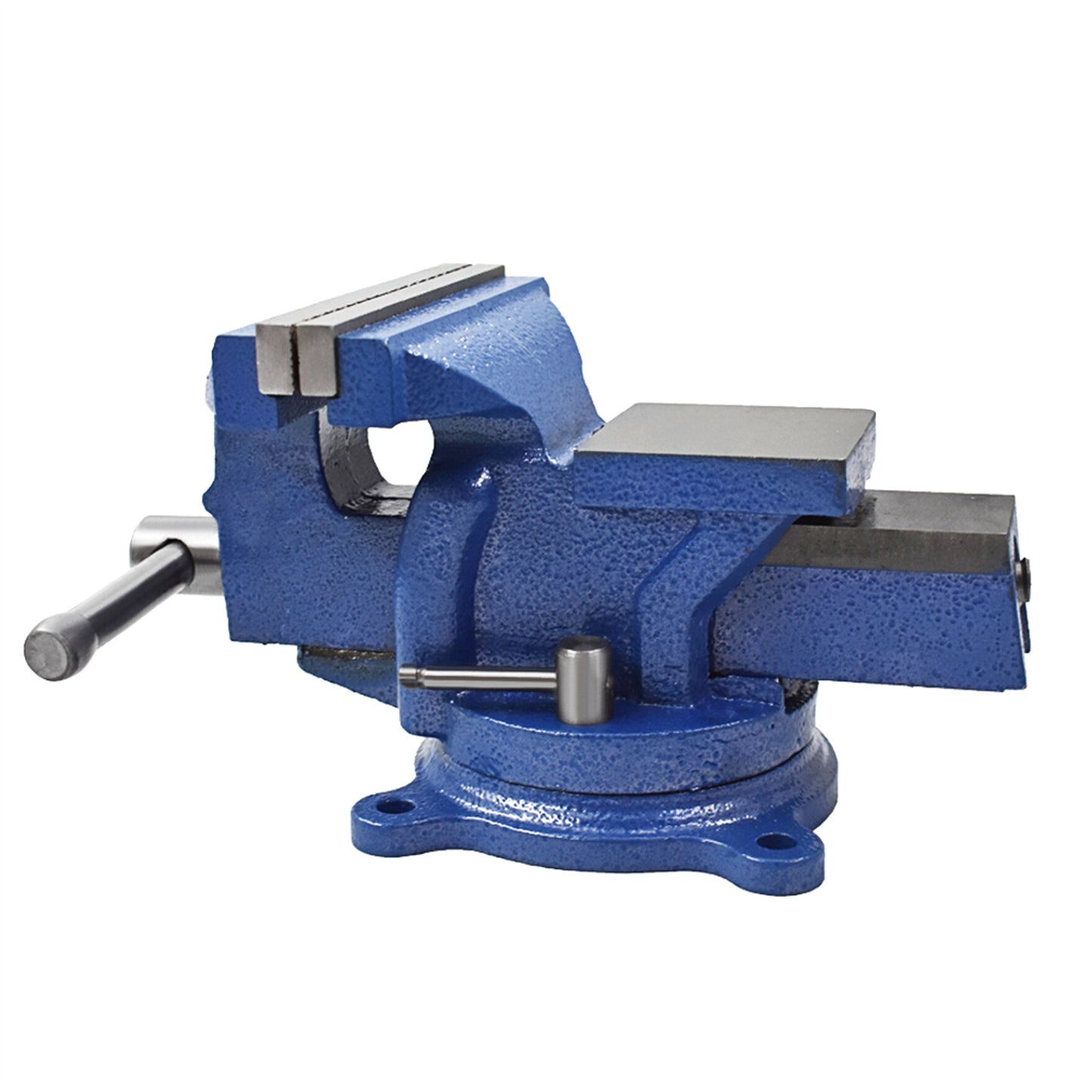 ALL-CARB 5 Bench Vise Table Top Clamp Press Locking Swivel Base Heavy-Duty for Crafting Painting Sculpting Modeling Electronics Soldering Woodworking and Fishing Tackle