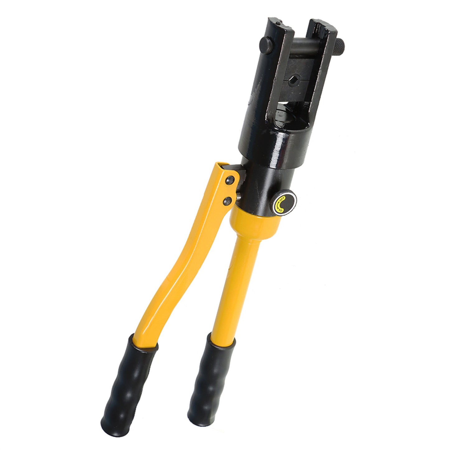 ALL-CARB 11 Ton Hydraulic Crimping Tool with 10 Dies Hydraulic Wire Battery Cable Lug Terminal Crimper Crimping Tool Set Fit for 1/16 to 1/4 Inch Cable Fitting