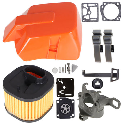 ALL-CARB Air Filter Cover Carb Kit 503 81 77-01 Replacement for 362 365 371 372 372XP Chainsaws