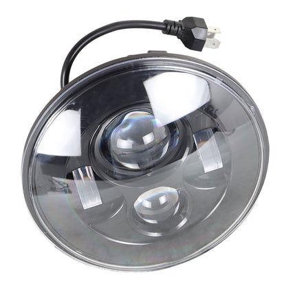 ALL-CARB 7 Inches 70W LED Projector Headlight Replacement for Electra Glide Road King Softail Springer Street Glide Softail FLHX FLD