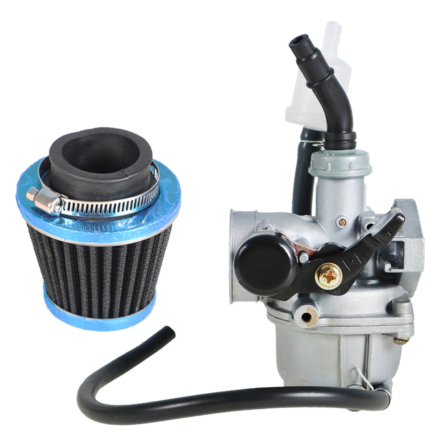 PZ19 Carburetor 50cc 70cc 90cc 110cc 125cc Replacement for ATV Dirt Bike Go Kart with Air Filter