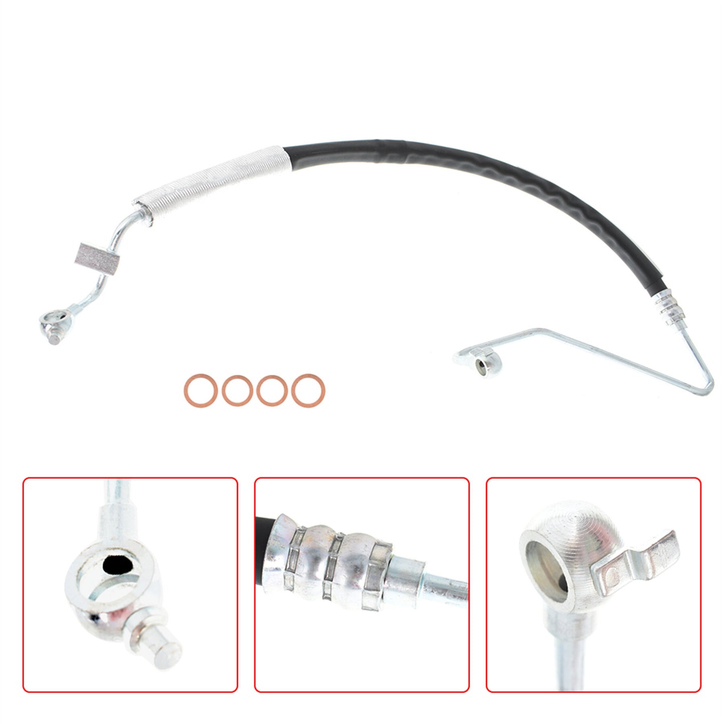 ALL-CARB Power Steering Pressure Hose Line Replacement for 3403716 Nissan Altima Maxima 2008-2014
