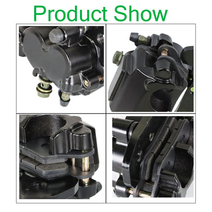 ALL-CARB Front + Rear Brake Calipers Replacement for Can-Am Outlander 450 500 570 1000 4X4 w/Pads