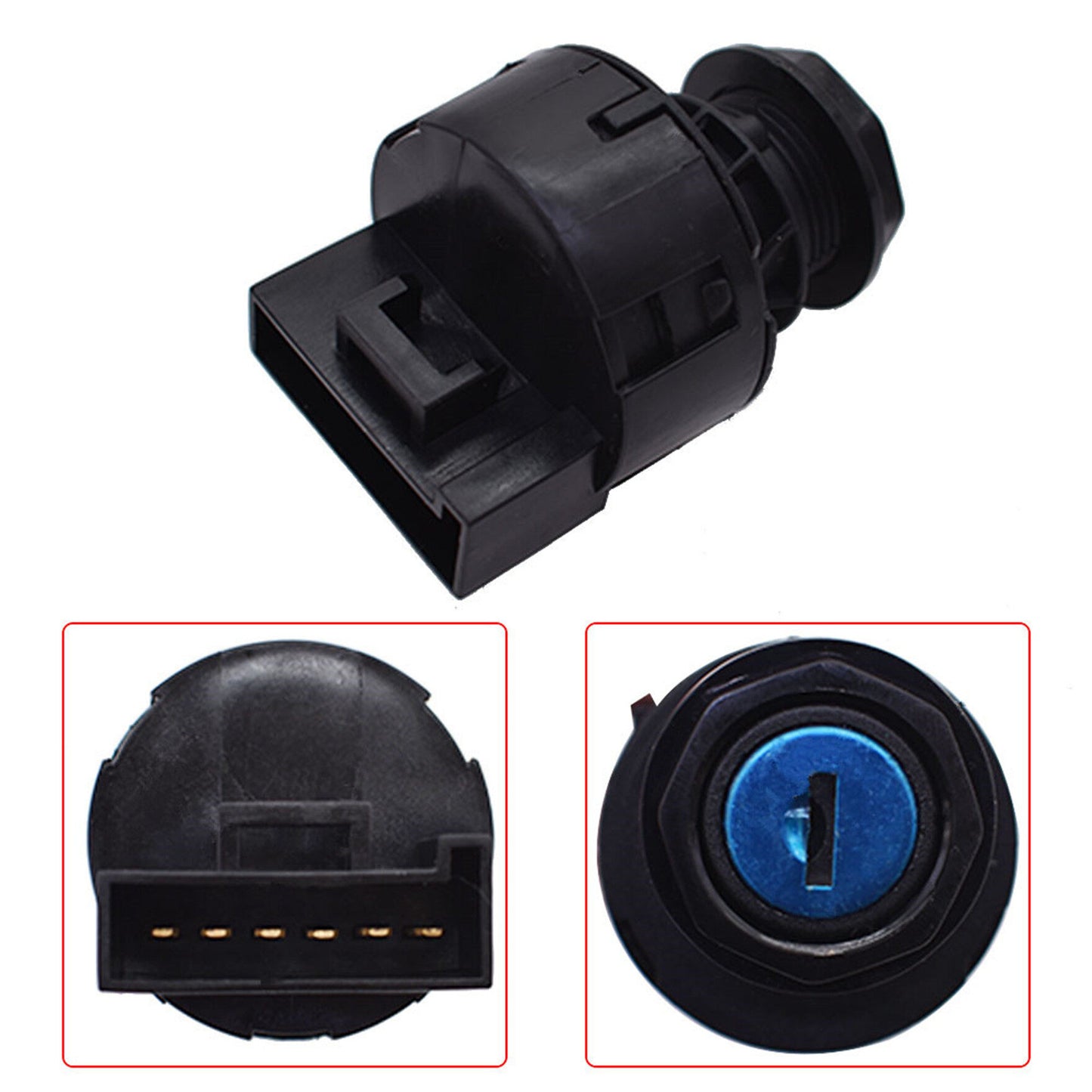 ALL-CARB Ignition Switch and Key Replacement for Trail Blazer Boss 330 RZR Replacement for Polaris Sportsman 300 400 450 500 550 570 600 700 800 850