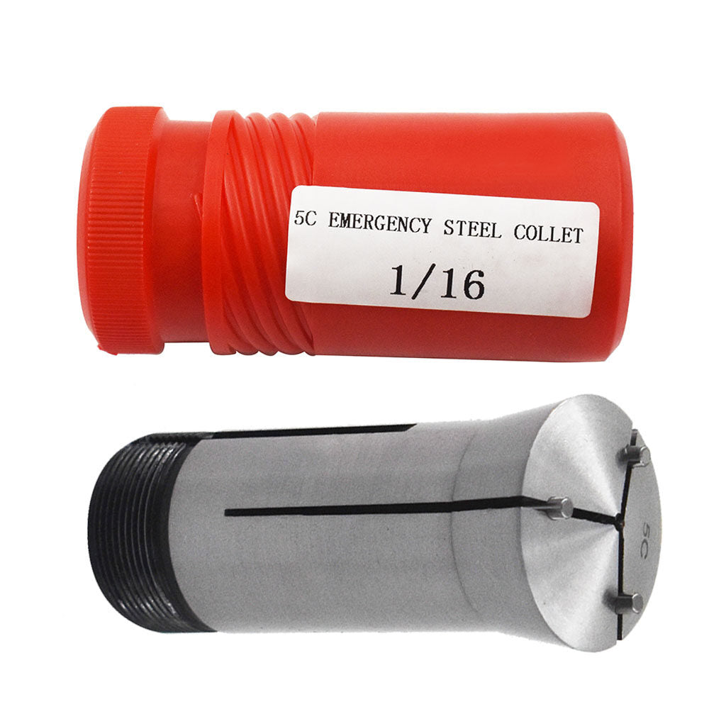 ALL-CARB Precision 5C Emergency Steel Collet 1/16 Inch (0.0625) for Holding Soft or Delicate Work Pieces Lathe & Fixtures