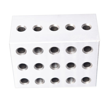 ALL-CARB 2-3-4 Blocks Matched Pair 23 Holes (2x3x4) 234 Precision Ground Machinist Set Up Blocks .0003 HRC 55-62