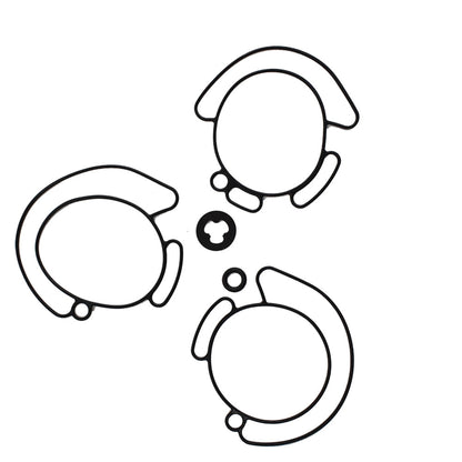 2 x Carburetor Carb Repair Rebuild Kits Fit for Johnson Evinrude V4 V6 90 100 115 150 175 HP 438996
