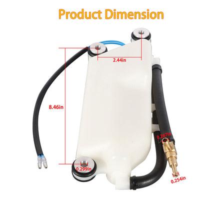 ALL-CARB Oil Reservoir Tank Assembly Replacement for Mercury 110-175 HP 1200-8M0063190 12008M0063190 8M0063190 2000-2014