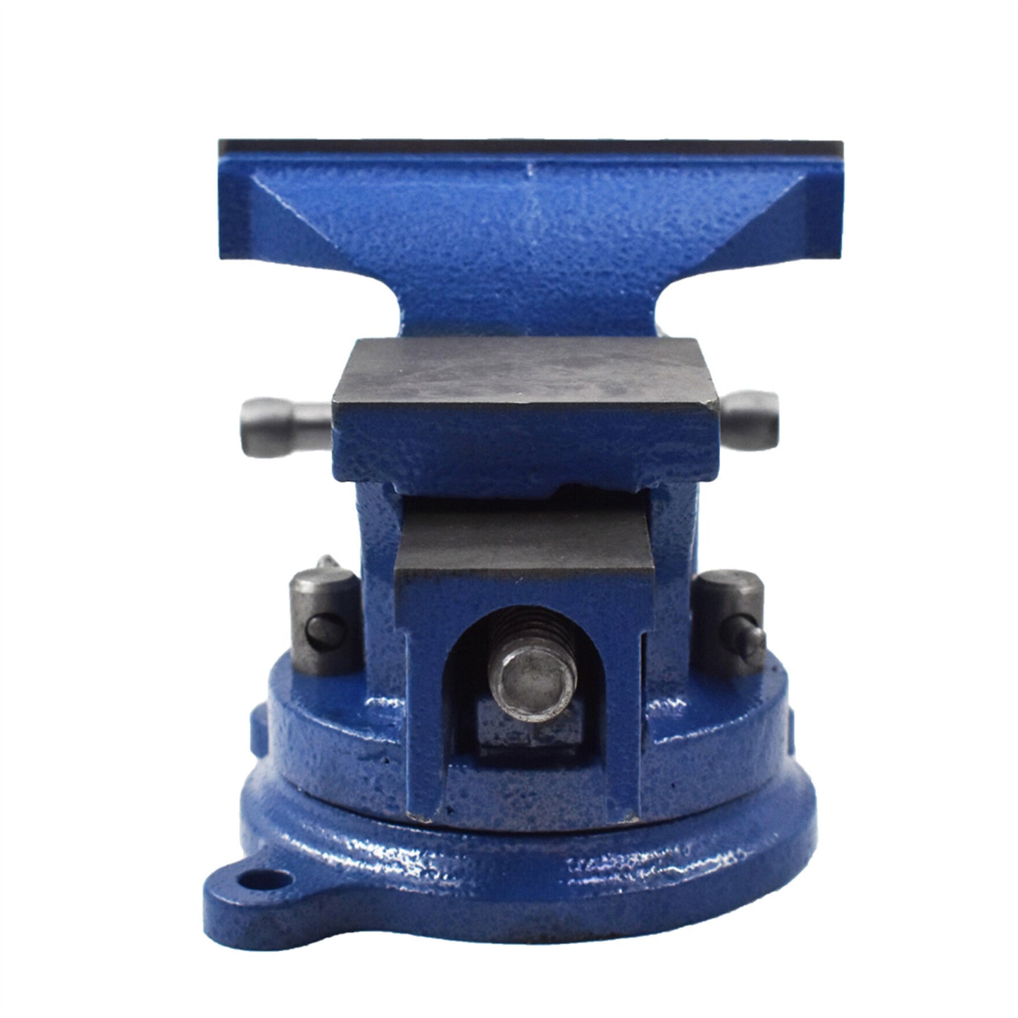 ALL-CARB 5 Bench Vise Table Top Clamp Press Locking Swivel Base Heavy-Duty for Crafting Painting Sculpting Modeling Electronics Soldering Woodworking and Fishing Tackle