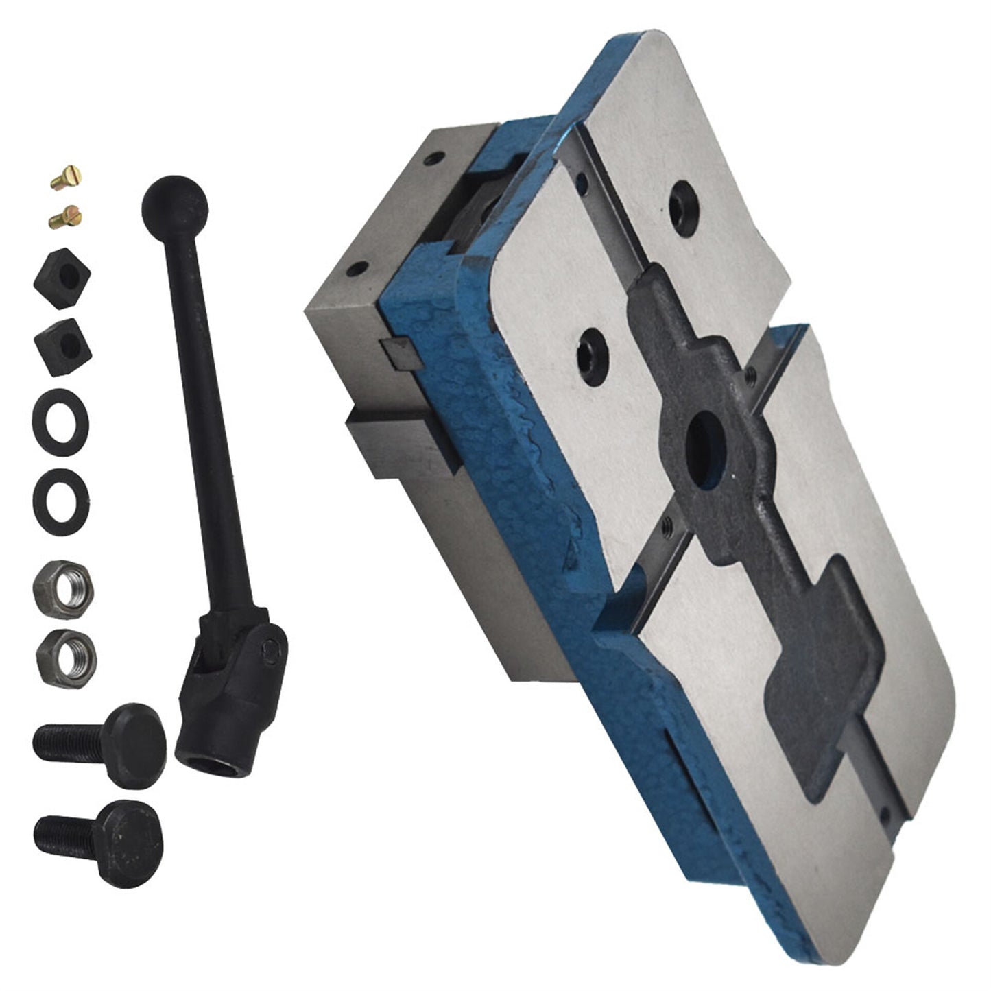 ALL-CARB Bench Clamp Vise 3 Inch Precision Mill Vise without Base Fit for Milling Shaping and Drilling Machines