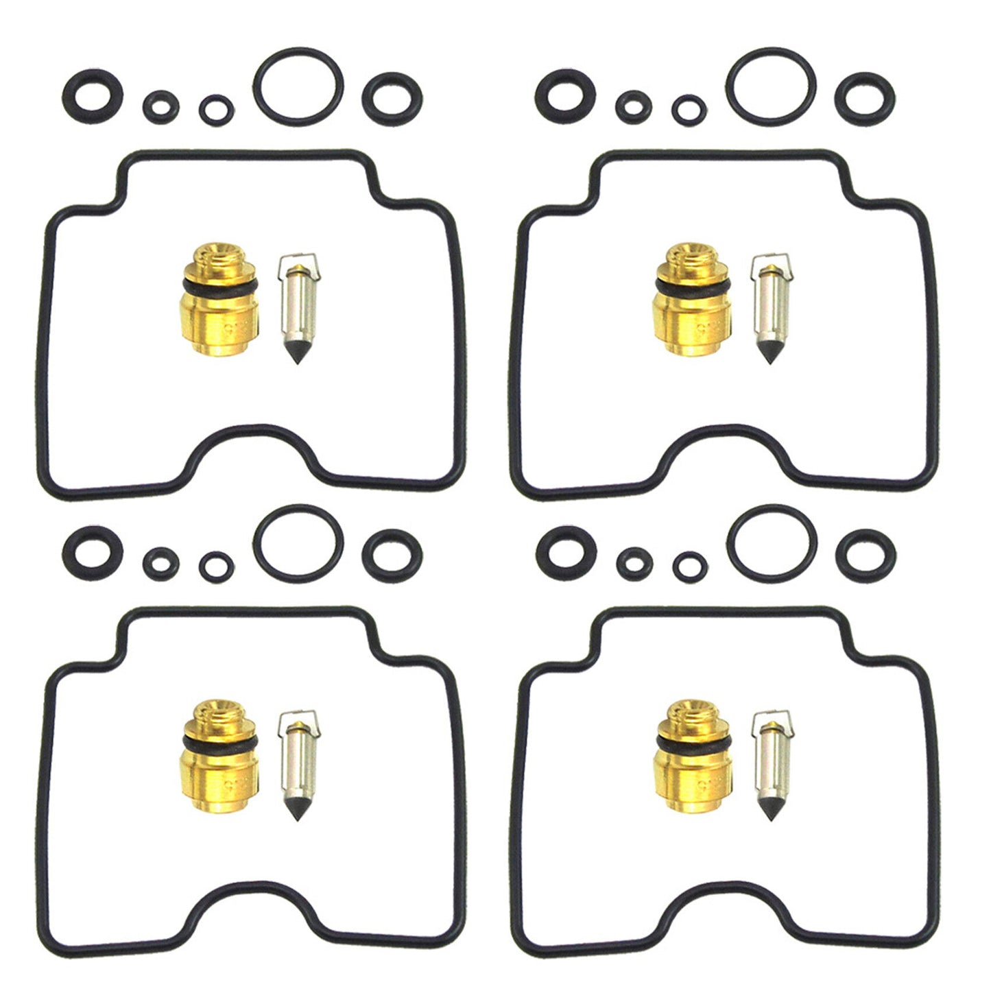 ALL-CARB 4 x Carburetor Carb Rebuild Repair Kits Replacement for Suzuki Katana 600 GSX600F 1998-2006 18-5061