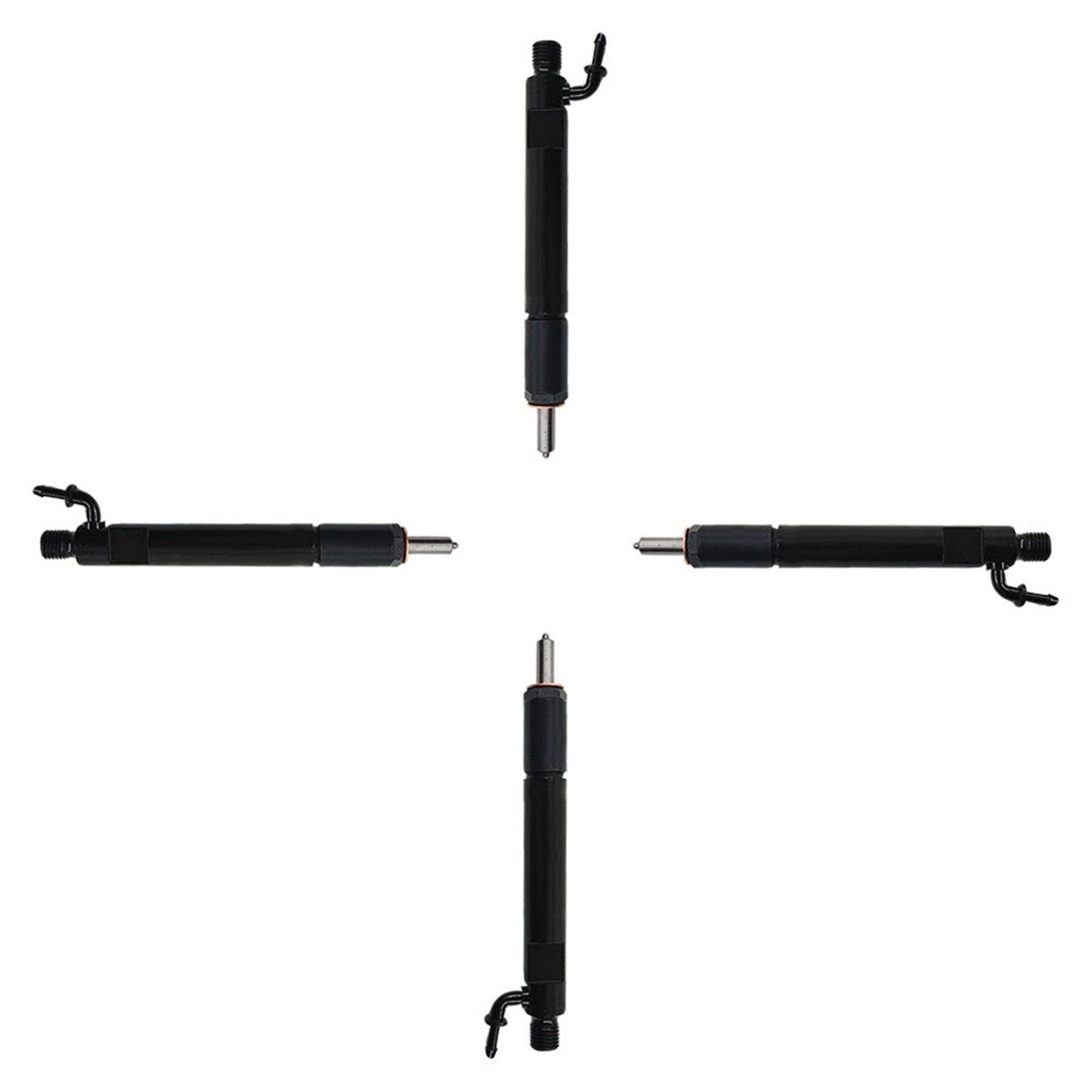 ALL-CARB 4 Pack Diesel Fuel Injectors Replacement for 863 873 T200 Skid Loader 1011 2011 Engine 0432191624 6673157 04178023