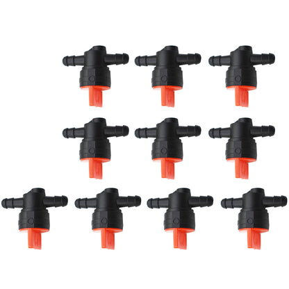 10PCS 1/4 Fuel Shut-Off/Cut-Off Valves Replacement for Briggs and Stratton Replacement for John Deere Replacement for Toro 494768 493960