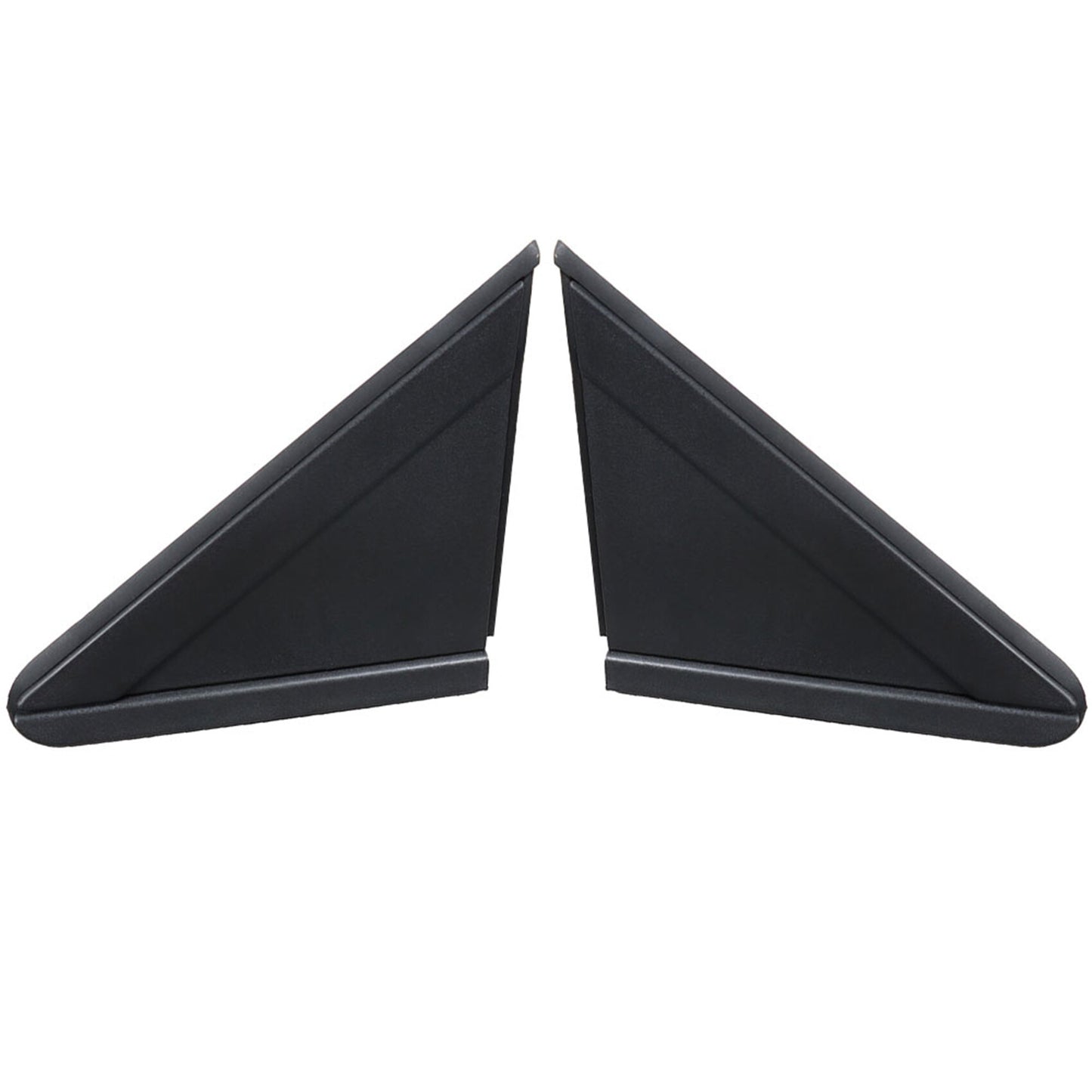 ALL-CARB Black Left and Right Side Exterior View Mirror Triangle Trim Replacement for 2008-2016 Town & Country Replacement for 2008-2017 Grand Caravan 1AN68RXFAB 1AN69RXFAA