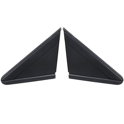 ALL-CARB Black Left and Right Side Exterior View Mirror Triangle Trim Replacement for 2008-2016 Town & Country Replacement for 2008-2017 Grand Caravan 1AN68RXFAB 1AN69RXFAA