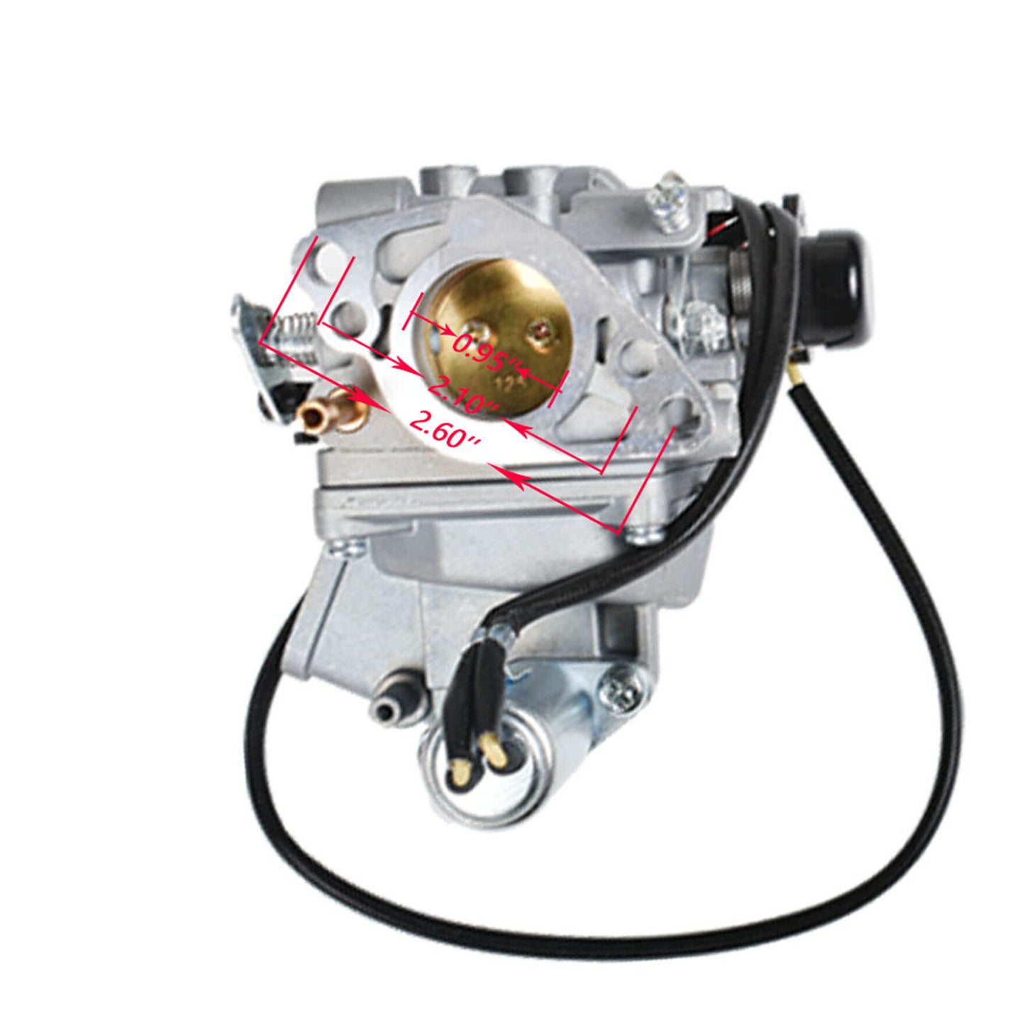 ALL-CARB 16100-ZJ0-871 16100-ZJ1-872 Carburetor with Fuel Pump Replacement for Honda GX610 GX610 18Hp 20Hp V-Twin Engine