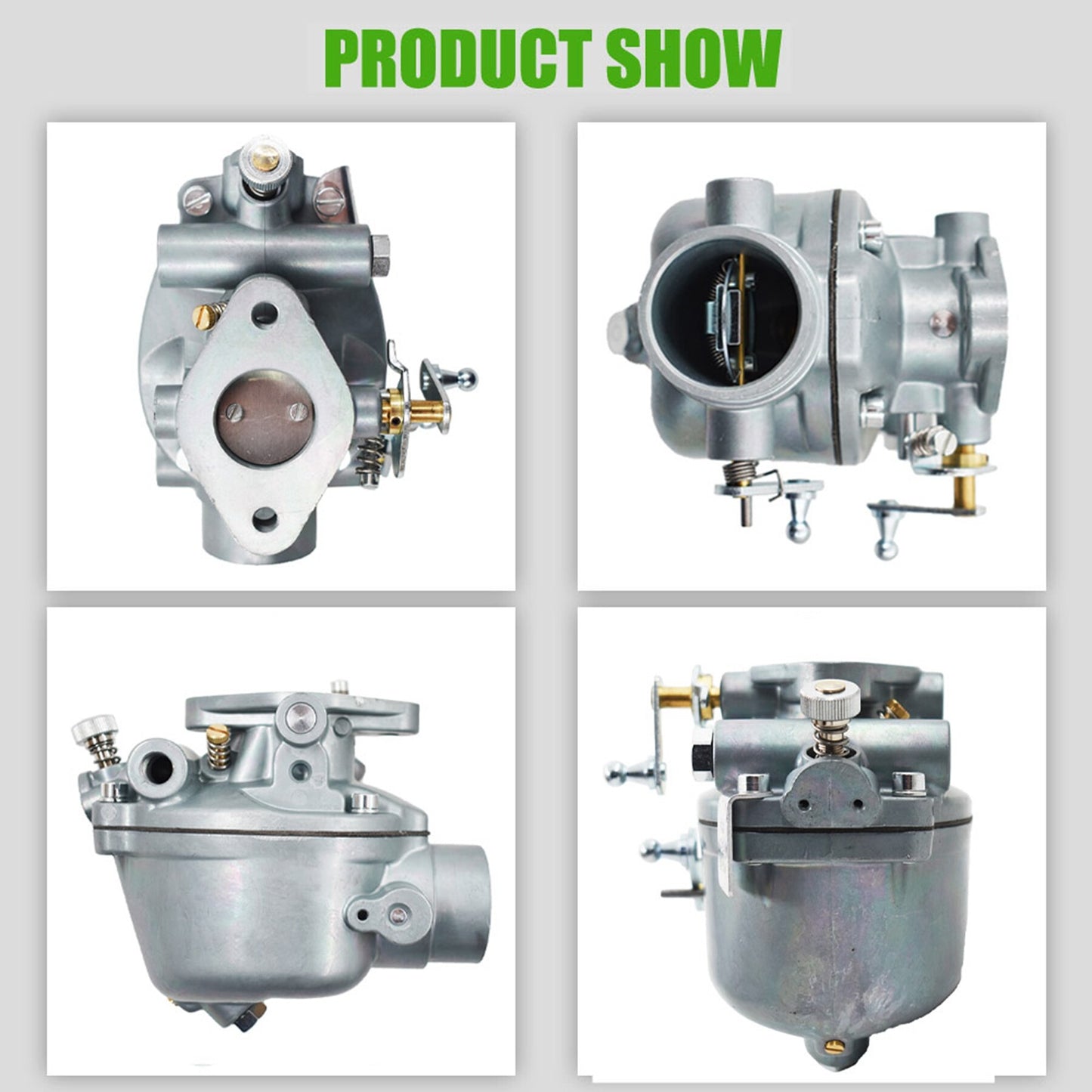 ALL-CARB EAE9510C Tractor Carburetor Replacement for Ford Jubilee NAA NAB 600 700 TSX428 Series with 134 CID Gas Engines