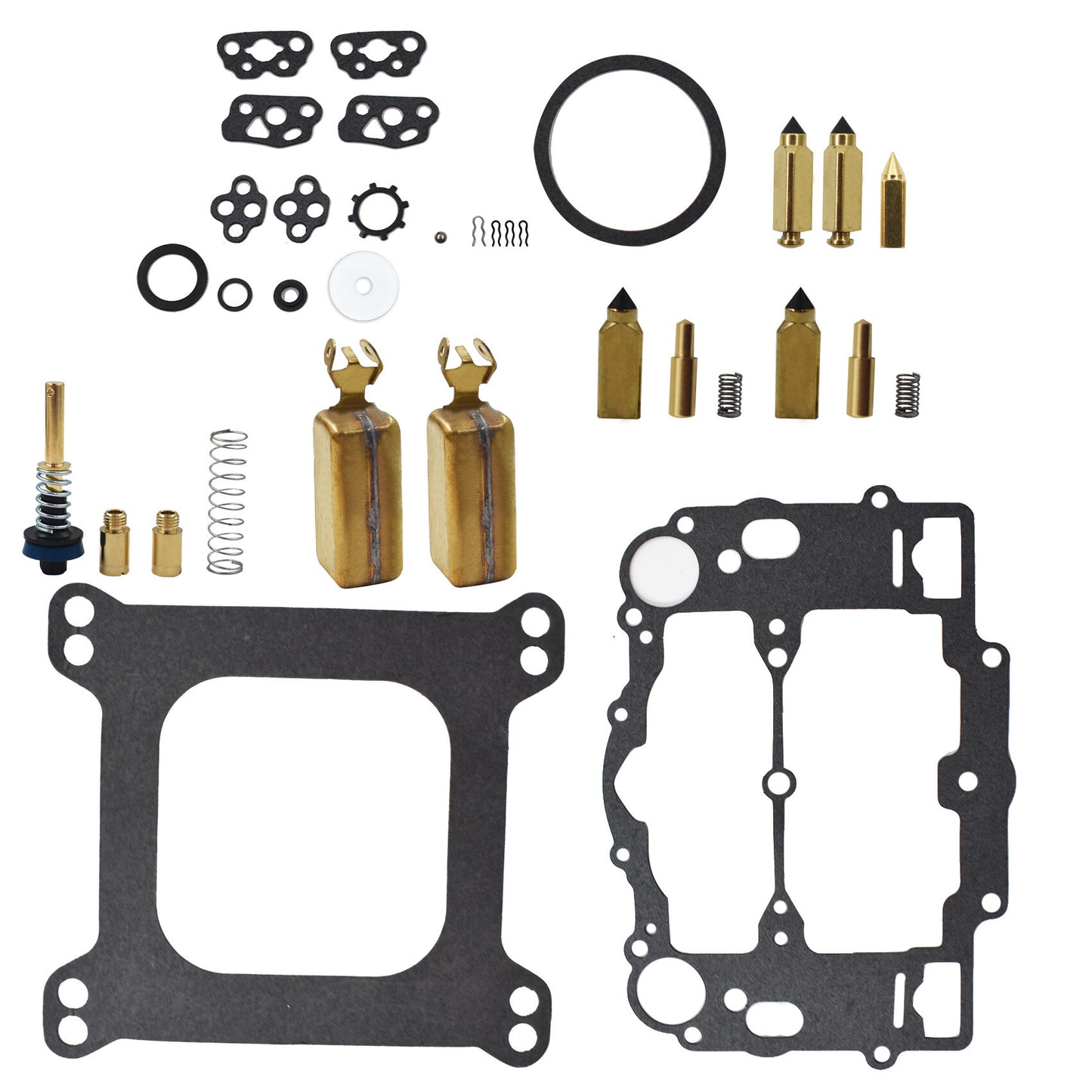 ALL-CARB Carburetor 8M0120193 Kit Fit for Weber Marine W-4 BBL Mercruiser 809064 with Floats