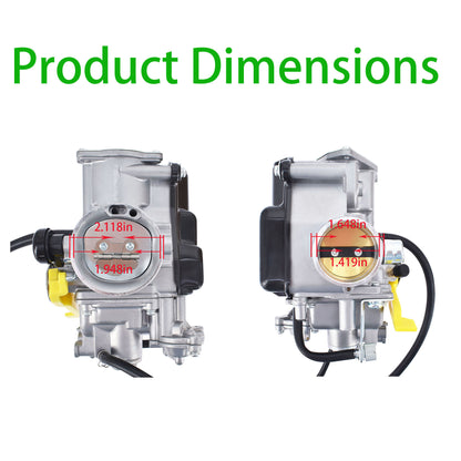 ALL-CARB Carburetor and Intake Boot Replacement for Honda Sportrax 400 TRX400EX TRX400X