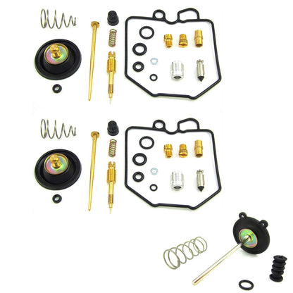 ALL-CARB 2x Carburetor Carb Repair Rebuild Kit & 1x Accelerator Pump Diaphragm Replacement for Honda 1980-1982 CX500C CX500