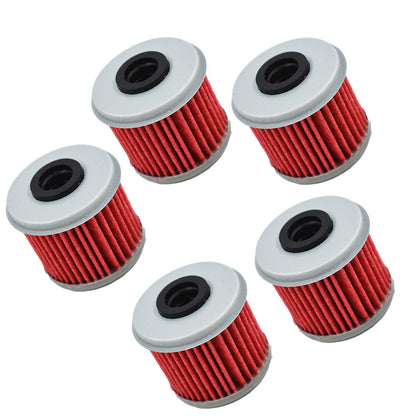 ALL-CARB 5 x Oil Filter Replacement for Honda TRX450R, Replacement for CRF150R /RB CRF250X CRF450X CRF250R CRF450R