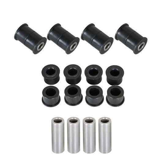 ALL-CARB Front Upper & Lower Shock Absorber Bushing Kit Replacement for Honda Fourtrax TRX200 Rancher TRX420 Rincon TRX650